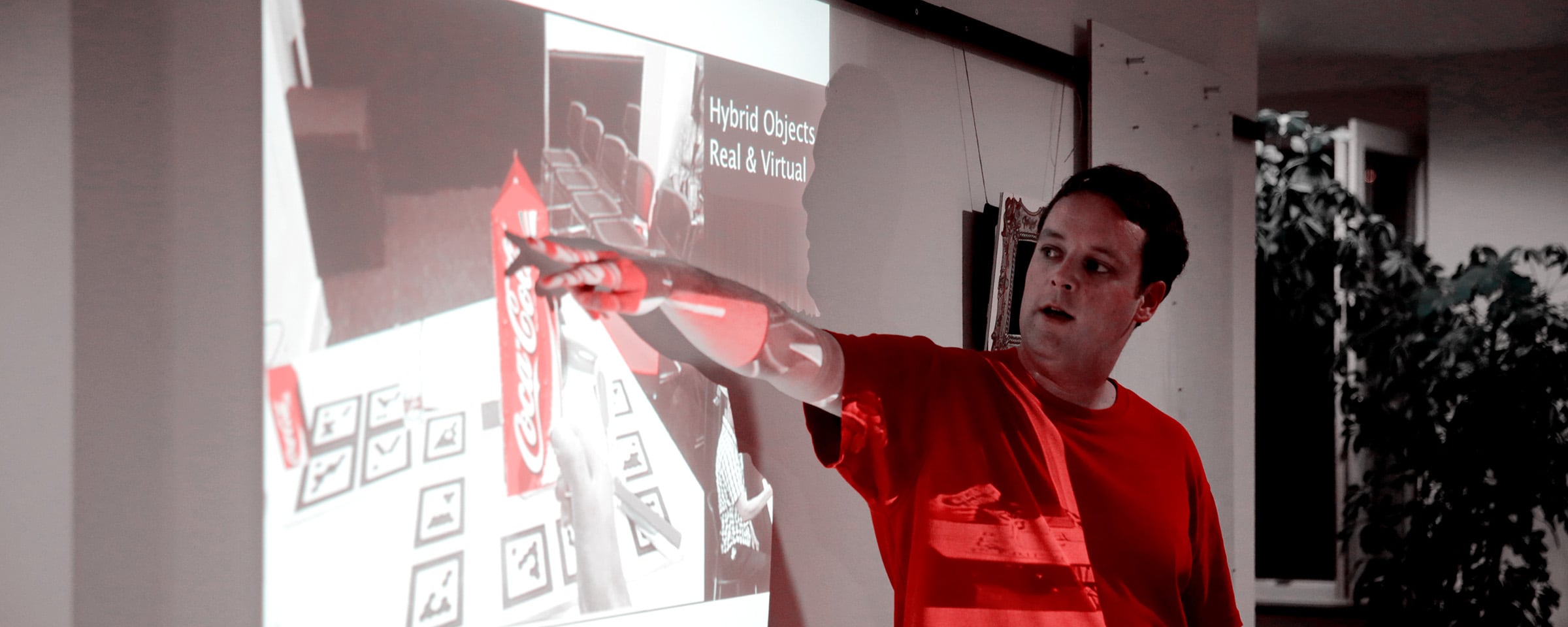 Dr. Christian Sandor spricht über Augmented Reality