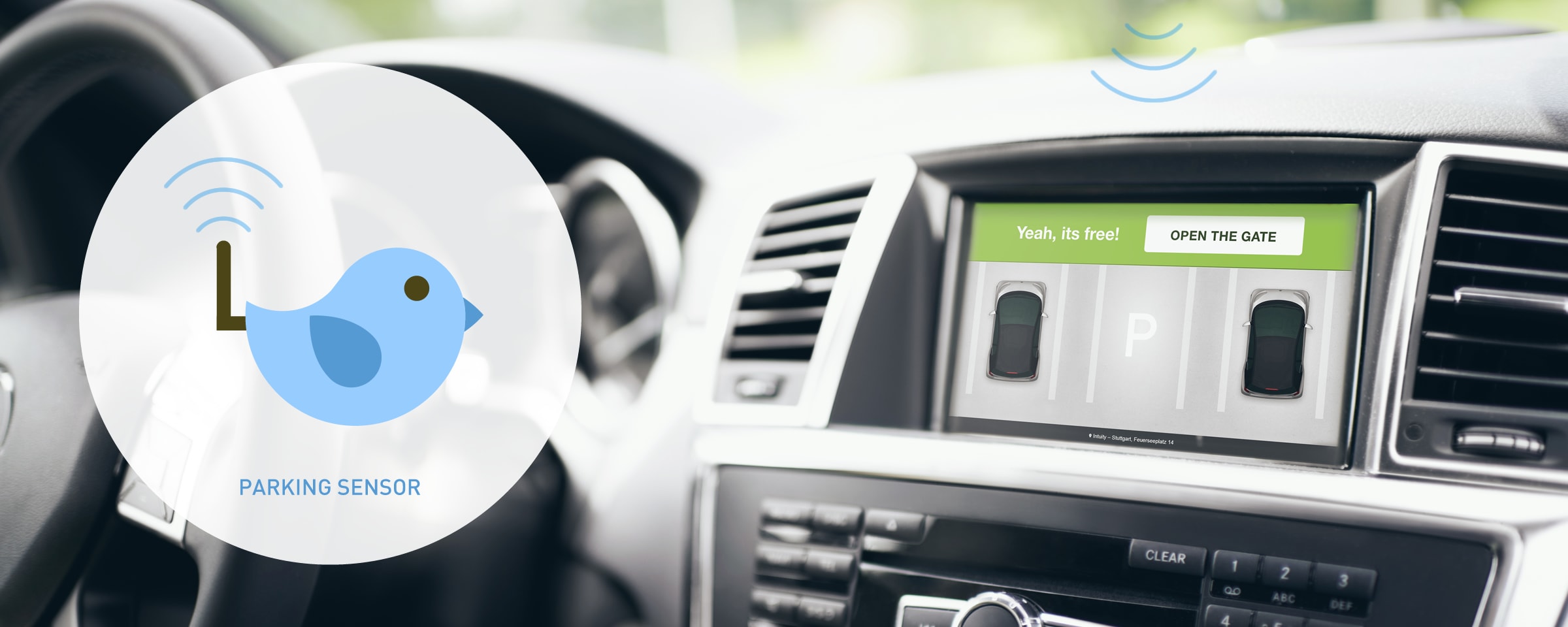 Intuity Parkvogel ist ein intelligenter Sensor für urbanes Parken