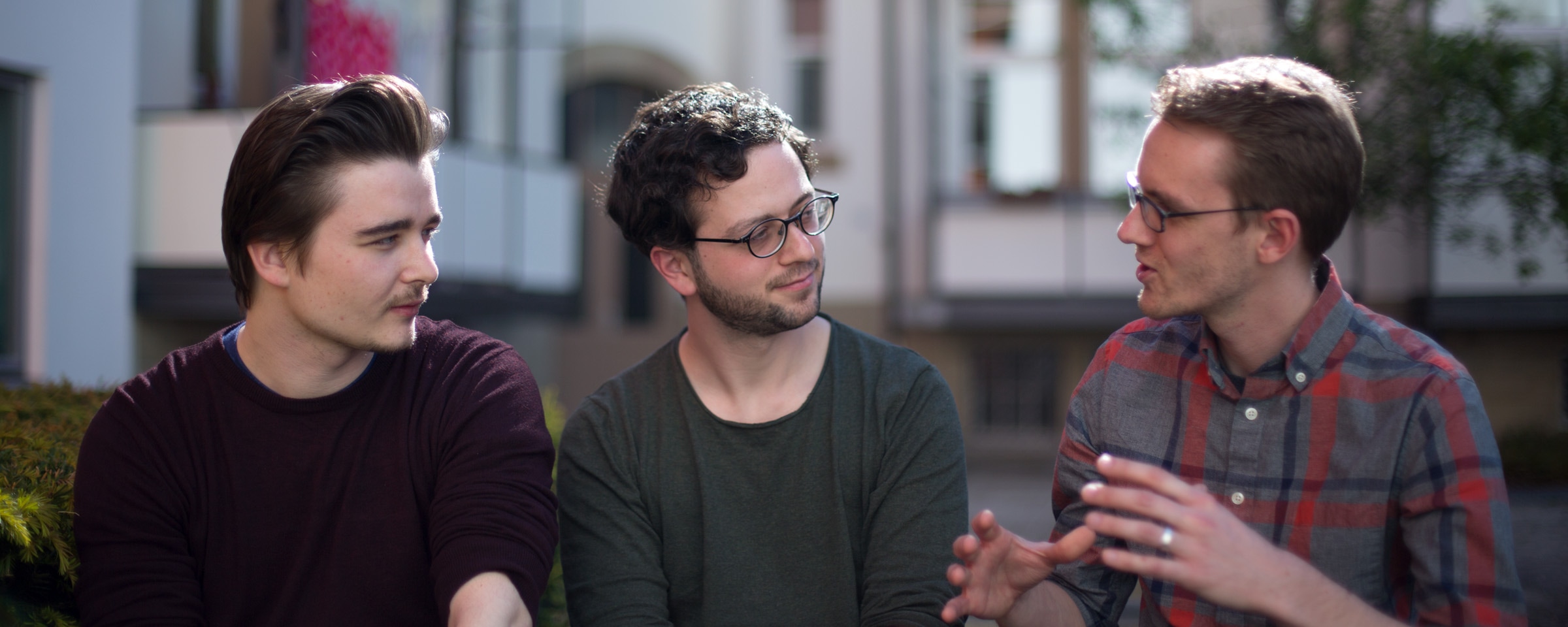 Portrait von Ludwig, Stephan und Jan