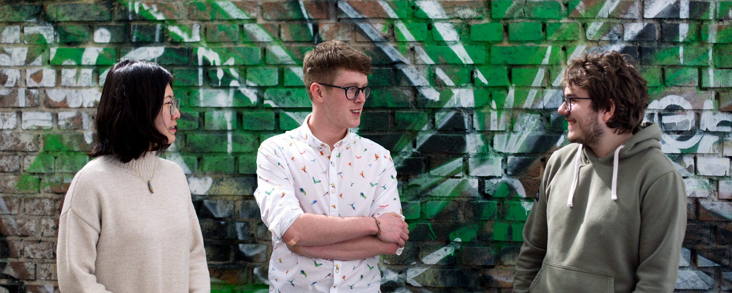 Portrait von Wang, Marius und Luca