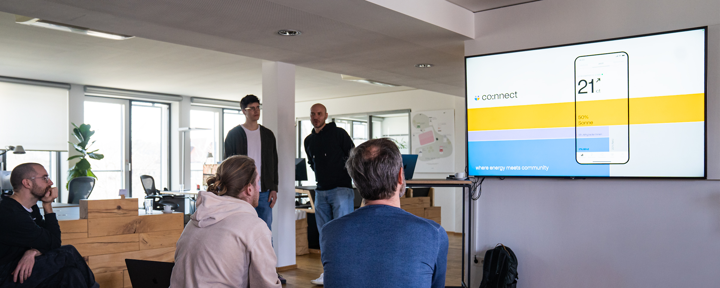 Tobias Ertel und Florens Schwendowius bei Intuity