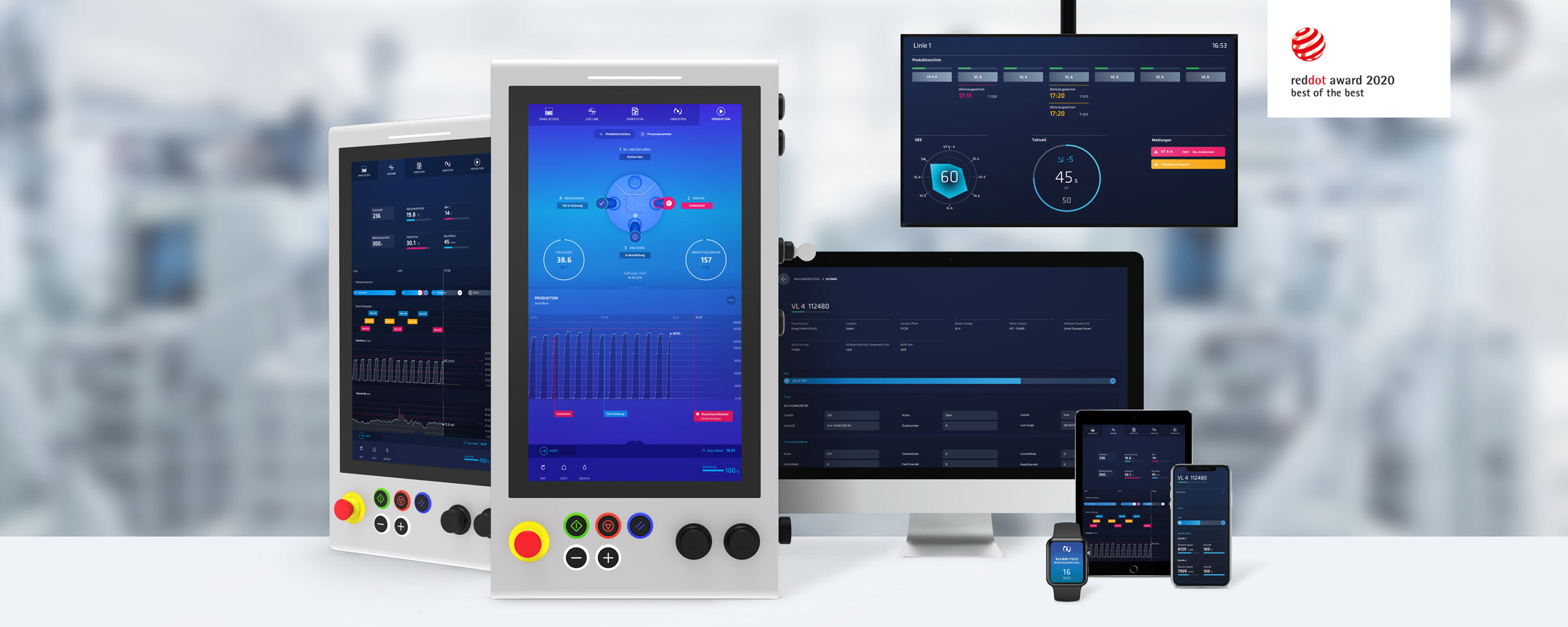 Übersicht der EMAG Produktfamilie